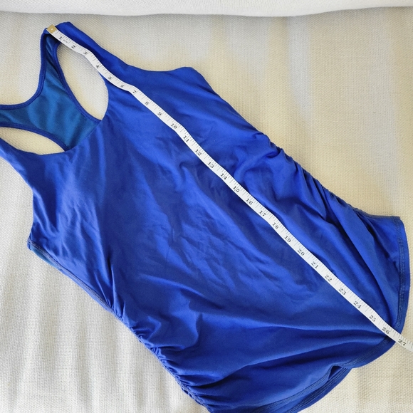 VIMMIA Active Mesh Racerback Tank Top Sapphire Blue S Small - Picture 8 of 8